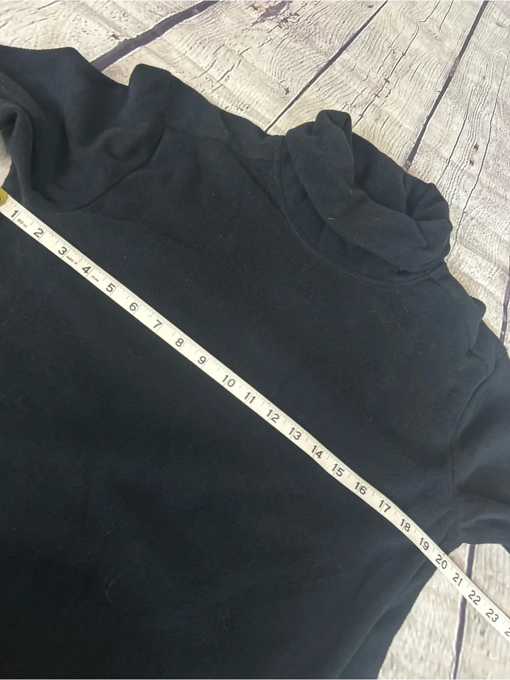 adidas golf Black fleece Long-Sleeve Turtleneck Top